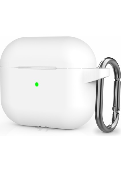 Airpods 3 Için Kancalı Silikon Koruyucu Kılıf (Yurt Dışından)