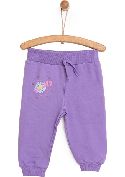 HelloBaby Basic Çiçek Baskılı Az Şardonlu Eşofman Alt Unisex