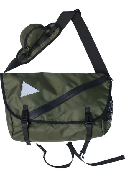 Sokak Harajuku Gelgit Fonksiyonu Bir Omuz Ölü Sinek Rahat Takım Hip Hop Erkekler ve Kadınlar Sırt Çantası Yeşil (Yurt Dışından)