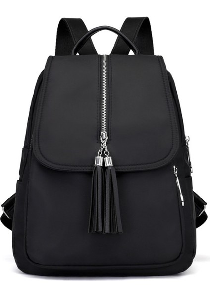 Kadın Sırt Çantası Vahşi Püskül Oxford Kumaş Omuz Küçük Sırt Çantası Messenger Çanta Su Geçirmez (Yurt Dışından)