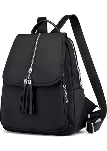 Kadın Sırt Çantası Vahşi Püskül Oxford Kumaş Omuz Küçük Sırt Çantası Messenger Çanta Su Geçirmez (Yurt Dışından) fiyatları