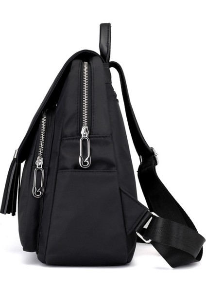 Kadın Sırt Çantası Vahşi Püskül Oxford Kumaş Omuz Küçük Sırt Çantası Messenger Çanta Su Geçirmez (Yurt Dışından) modelleri