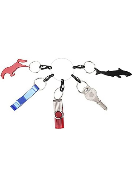 Mini Alaşım Karabina Klip Küçük Yaylı Kanca Karabinalar Sırt Çantası Anahtarlıklar Aksesuarları (Siyah) (Yurt Dışından) fiyatları