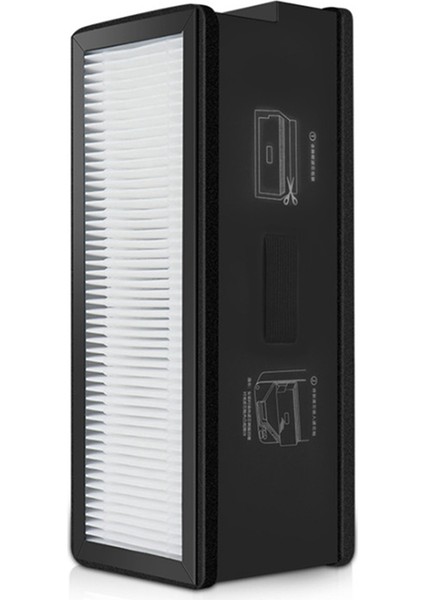 Запасные Части Пылесоса,4x Filtre H13 Hepa Xiaomi Mijia Elektrikli Hava Temizleme Temiz Hava Sistemi C1 Kompozit Filtre Elemanları Mjxfj-80-G3 (Yurt Dışından)