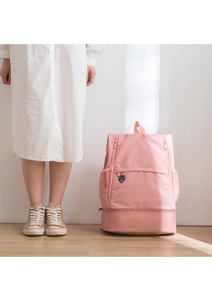 Kuru ve Islak Ayırma Yoga Spor Çantası Büyük Kapasiteli Spor Çantası Sırt Çantası Kız Öğrenci Okul Çantası Kız (Yurt Dışından) fiyatları