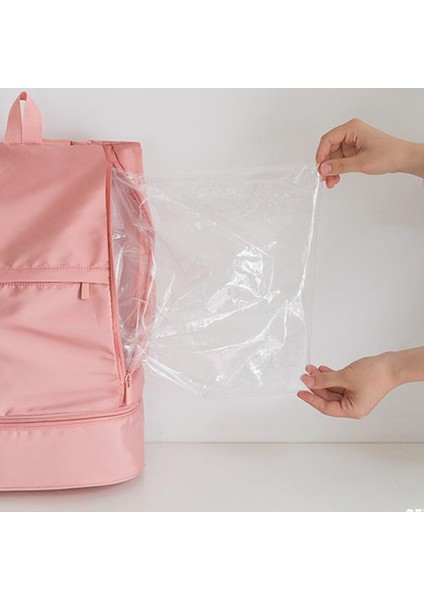 Kuru ve Islak Ayırma Yoga Spor Çantası Büyük Kapasiteli Spor Çantası Sırt Çantası Kız Öğrenci Okul Çantası Kız (Yurt Dışından) modelleri