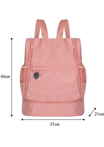 Kuru ve Islak Ayırma Yoga Spor Çantası Büyük Kapasiteli Spor Çantası Sırt Çantası Kız Öğrenci Okul Çantası Kız (Yurt Dışından) fırsatları