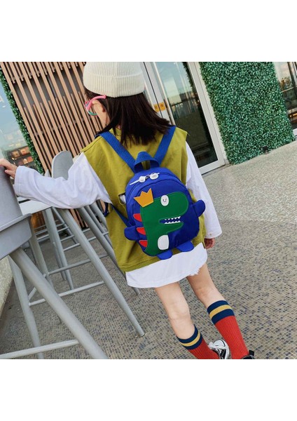 2x Sevimli Çocuklar Anaokulu Okul Çantası 3D Karikatür Dinozor Mini Sırt Çantası Yeni Erkek Bebek Kız Okul Çantası Mavi (Yurt Dışından) fırsatları