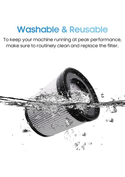 FSV101/FSV001 Elektrikli Süpürge Için A300 Için Girnoor G160 ve G165 Için 3 Adet Filtreler Değiştirilebilir Parçalar (Yurt Dışından) fiyatları