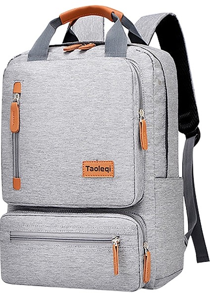 Erkek Sırt Çantası Rahat Iş Dizüstü Sırt Çantası Açık Laptop Çantası Anti Hırsızlık Sırt Çantası Seyahat Sırt Çantası Açık Gri (Yurt Dışından)