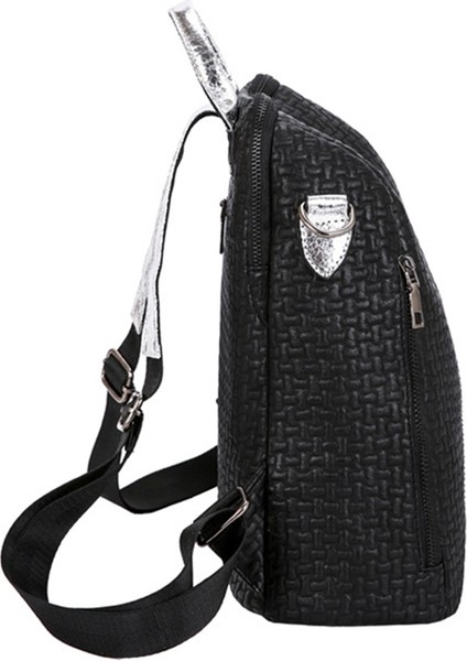 Çok Fonksiyonlu Bayan Sırt Çantası Moda Sırt Çantası Bayan Rahat Sırt Çantası Hafif Bayan Sırt Çantası Siyah (Yurt Dışından) indirimleri