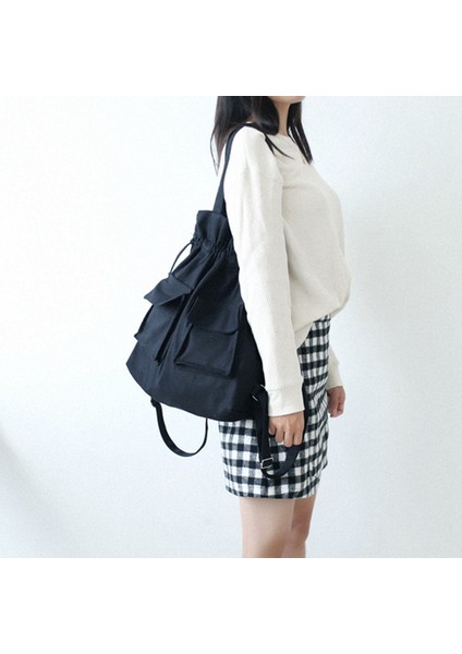 Yeni Stil Kanvas Çanta Kadın Omuz Sırt Çantası Büyük Kapasiteli Sırt Çantası Öğrenci Sırt Çantası Mor (Yurt Dışından) fiyatları