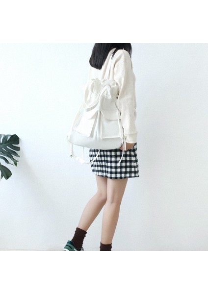 Yeni Stil Kanvas Çanta Kadın Omuz Sırt Çantası Büyük Kapasiteli Sırt Çantası Öğrenci Sırt Çantası Mor (Yurt Dışından) indirimleri