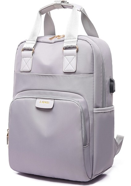 Su Geçirmez Dizüstü Sırt Çantası Kadın Moda Kız Sırt Çantası 15 /15.6 Inç Sırt Çantası Kadın Erkek Oxford Gri (Yurt Dışından) indirimleri