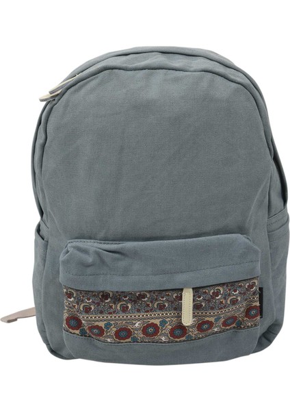 Kanvas Sırt Çantası Retro Tarzı Günlük Seyahat Sırt Çantaları Çanta Kadın Rahat Çiçek Sırt Çantası Kolej Sırt Çantası (Yurt Dışından)