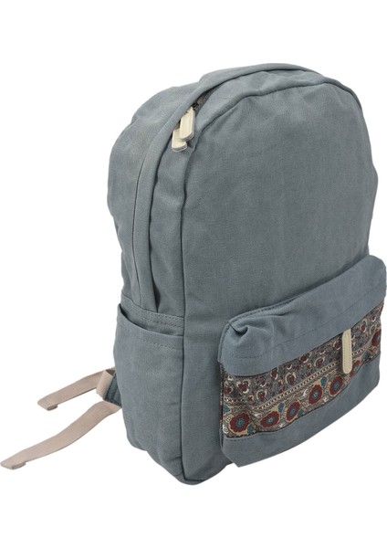 Kanvas Sırt Çantası Retro Tarzı Günlük Seyahat Sırt Çantaları Çanta Kadın Rahat Çiçek Sırt Çantası Kolej Sırt Çantası (Yurt Dışından) fiyatları