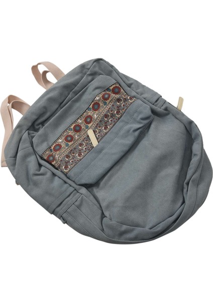 Kanvas Sırt Çantası Retro Tarzı Günlük Seyahat Sırt Çantaları Çanta Kadın Rahat Çiçek Sırt Çantası Kolej Sırt Çantası (Yurt Dışından) fırsatları