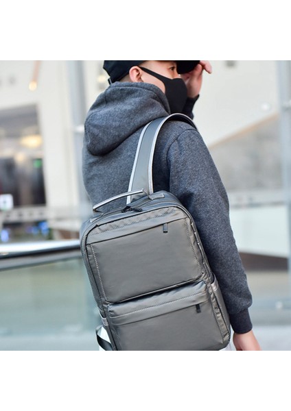 Erkekler Sırt Çantası Seyahat Sırt Çantaları 17 Inç Dizüstü Bilgisayar 15.6 Sırt Çantası Dizüstü Büyük Kapasiteli Sırt Çantası Su Geçirmez Sırt Çantası Kahverengi (Yurt Dışından) fiyatları