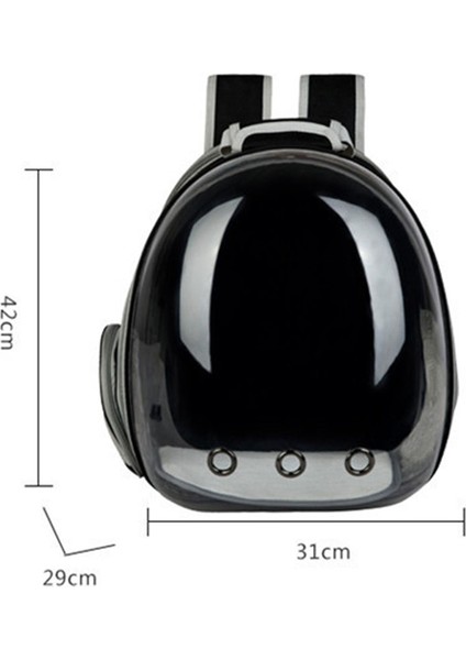 Pet Kedi Sırt Çantası Küçük Köpek Taşıma Kafesi Açık Seyahat Rahat Nefes Köpek Yavrusu Genişletilebilir Taşıyıcı Sırt Çantası Siyah (Yurt Dışından) indirimleri