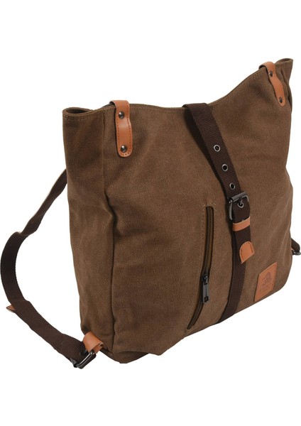 Gündelik Kanvas Çok Fonksiyonlu Messenger Çanta (Kahve) (Yurt Dışından) fiyatları