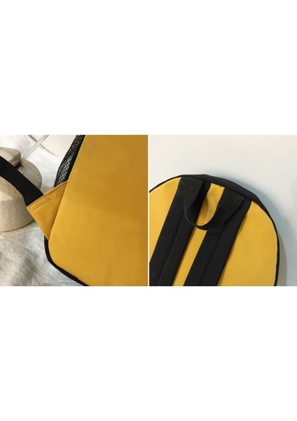 Renk Eşleştirme Bayan Sırt Çantası Okul Çantası Su Geçirmez Naylon Okul Çantası Kızlar Için Uygun Seyahat Sırt Çantası Mochila C (Yurt Dışından) fırsatları