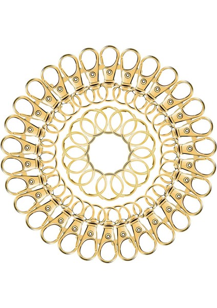 100 Adet Döner Klipsler Kordon Yaylı Kancalar Anahtarlıklar, Anahtarlık Klip Kancaları Istakoz Pençesi Tokalar Takı Dıy El Sanatları Için (Yurt Dışından) indirimleri