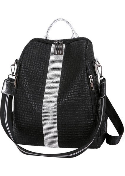 Çok Fonksiyonlu Bayan Sırt Çantası Moda Sırt Çantası Bayan Rahat Sırt Çantası Hafif Bayan Sırt Çantası Siyah (Yurt Dışından) fiyatları