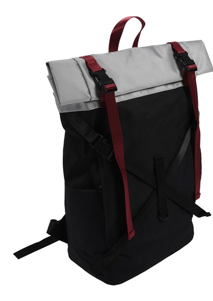 Rulo Kapak Renkli Omuz Çantası Erkek Çantası Eğlence Seyahat Çantası Oxford Bez Çanta Rahat Sanat Benzersiz Sırt Çantası (Yurt Dışından) fırsatları