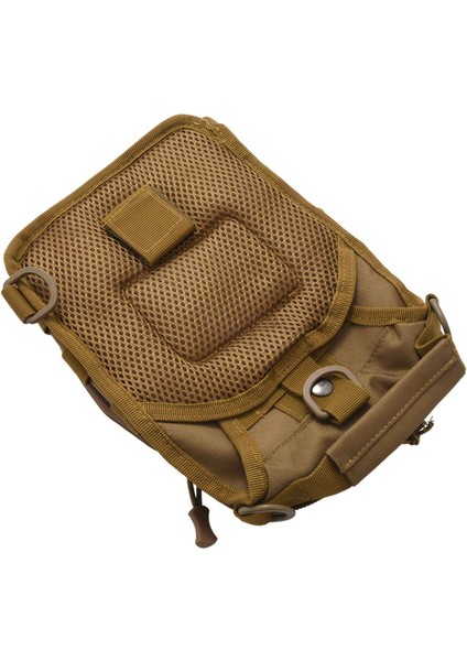 Açık Spor Göğüs Çantası Sling Omuz Çantası Kamp Yürüyüş Sırt Çantası Tırmanma Çok Fonksiyonlu Haki (Yurt Dışından) indirimleri