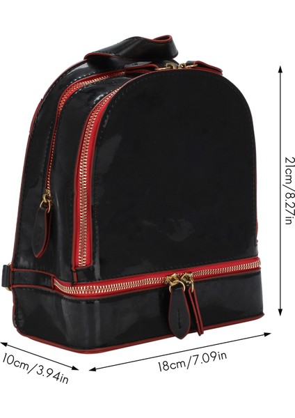 Kore Tarzı Omuz Çantası Kadın Gelgit Mini Sırt Çantaları Şeker Renk Öğrenci Küçük Sırt Çantası Yaz Seyahat Sırt Çantası Siyah (Yurt Dışından) indirimleri