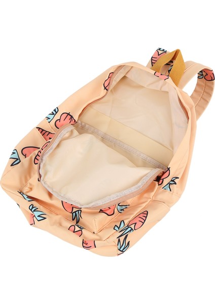 Sevimli Sırt Çantası Moda Naylon Meyve Baskı Sırt Çantası Kadın Büyük Kapasiteli Okul Sırt Çantası Sarı (Yurt Dışından) fırsatları