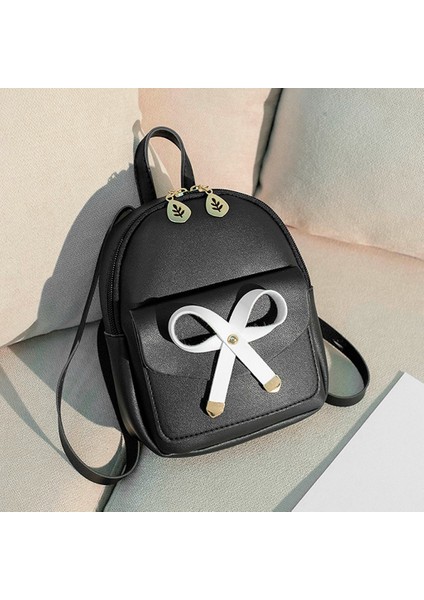 Küçük Sevimli Omuz Küçük Sırt Çantası Seyahat Omuz Çapraz Cep Telefonu Çantası Siyah (Yurt Dışından) fiyatları