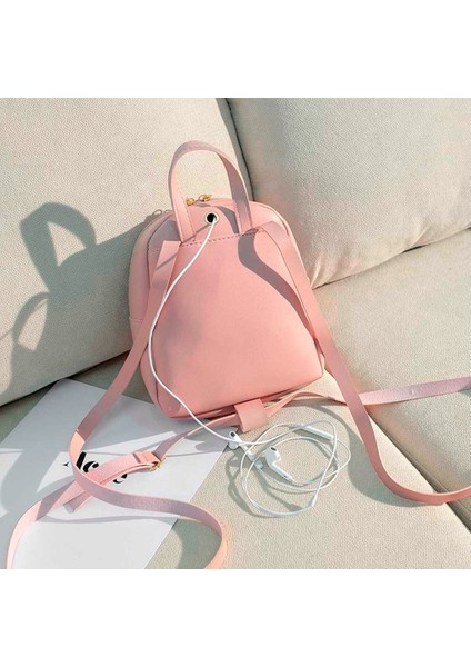 Küçük Sevimli Omuz Küçük Sırt Çantası Seyahat Omuz Çapraz Cep Telefonu Çantası Siyah (Yurt Dışından) modelleri