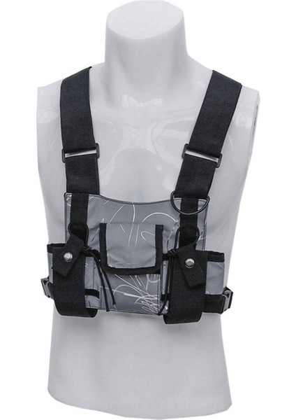 Göğüs Rig Çanta Fonksiyonel Doğa Sporları Göğüs Çantası Erkekler Koruyucu Yansıtıcı Üst Göğüs Yelek Çanta Bisiklet Balıkçılık (Yurt Dışından) modelleri