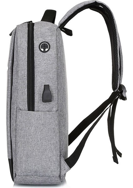 Hırsızlığa Karşı Sırt Çantası Kadın Erkek Dizüstü Sırt Çantası 15.6 Inç USB Şarj Cihazı Erkek Dizüstü Sırt Çantası Seyahat Okul Çantası Erkek Çantaları Mavi (Yurt Dışından) modelleri