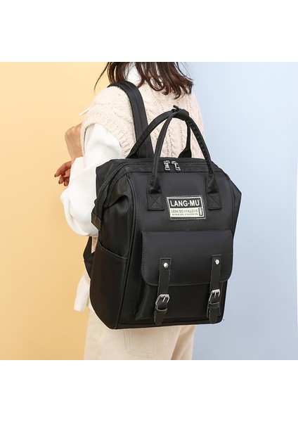 Omuz Çantası Çok Fonksiyonlu Anne ve Çocuk Bebek Bezi Çantası Siyah (Yurt Dışından) indirimleri