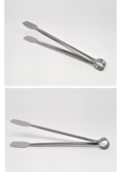 Paslanmaz Mutfak Maşası - 27 Cm Mangal Barbekü Maşası