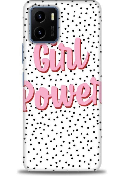 Vivo Y21S Kılıf Hd Baskılı - Girl Power + 9h Nano Ekran Koruyucu