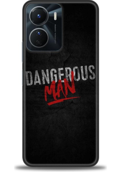 Vivo Y16 Kılıf Hd Baskılı - Dangerous Man + 9h Nano Ekran Koruyucu