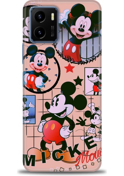 Vivo Y33S Kılıf Hd Baskılı - Mickey Mouse + 9h Nano Ekran Koruyucu