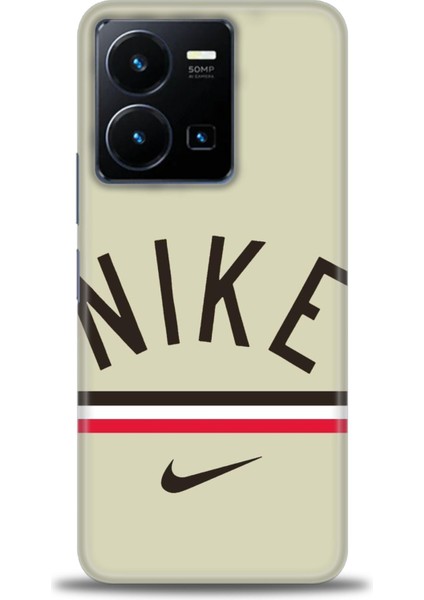 Vivo Y35 Kılıf Hd Baskılı - Nike + 9h Nano Ekran Koruyucu