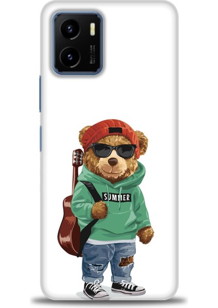 Vivo Y21 Kılıf Hd Baskılı - Teddy Bear + 9h Nano Ekran Koruyucu