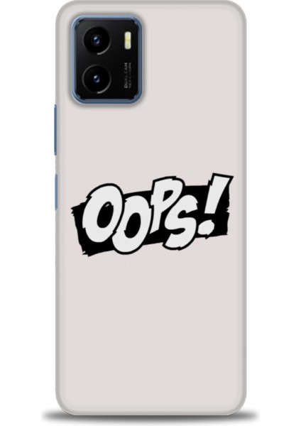 Vivo Y33S Kılıf Hd Baskılı - Oops! + 9h Nano Ekran Koruyucu