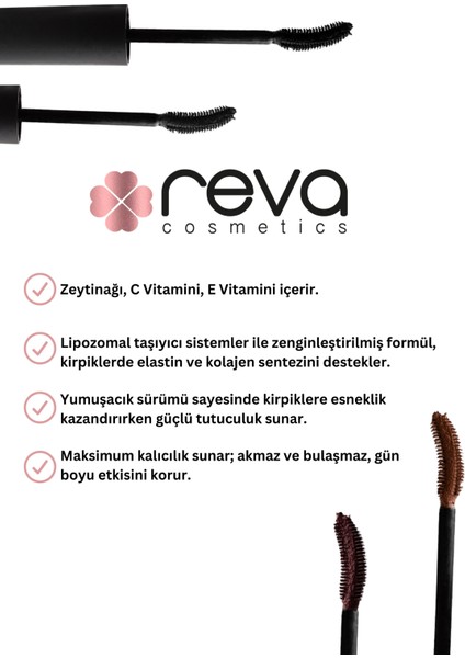 Uzatan Hibrit Maskara - Hybrid Length & Curl Mascara Extra Black - No:320 -Vegan Temiz Içerik