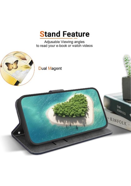 Tecno Pova 6 Pro 5g Kart Yuvaları Için Kılıf Manyetik Kapatma Pu Deri Çiçek (Yurt Dışından) modelleri