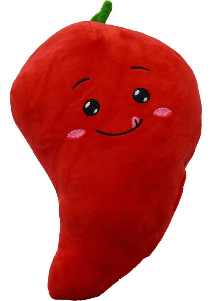 Peluş Havuç, Biber, Mısır ve Patlıcan Yastık 50 cm 62306