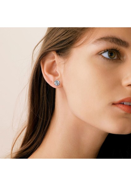 Laatikui Beyaz Cz Elmas Küpe Kadın Erkek Için Gümüş Damızlık Küpe Yuvarlak Kesim Kübik Zirkonya Küpe Hassas Kulaklar Için (7mm, Gümüş) (Yurt Dışından) indirimleri