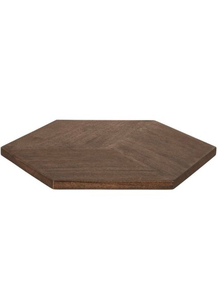 427124 "Kabacan" Ahşap Dekoratif Tepsi 39,5cm Uzunluğunda 34cm Genişliğinde