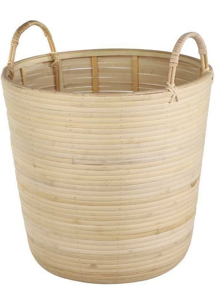 426513 "naraha" Doğal Ahşap Sepet 41CM Yüksekliğinde 36CM Çapında fiyatları