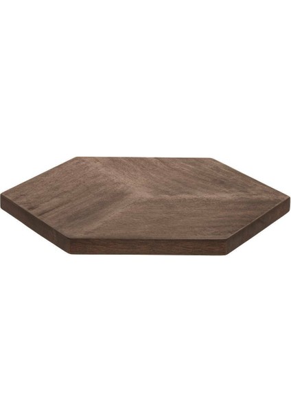 427125 "Kabacan" Ahşap Dekoratif Tepsi 29,5cm Uzunluğunda 25,5cm Genişliğinde